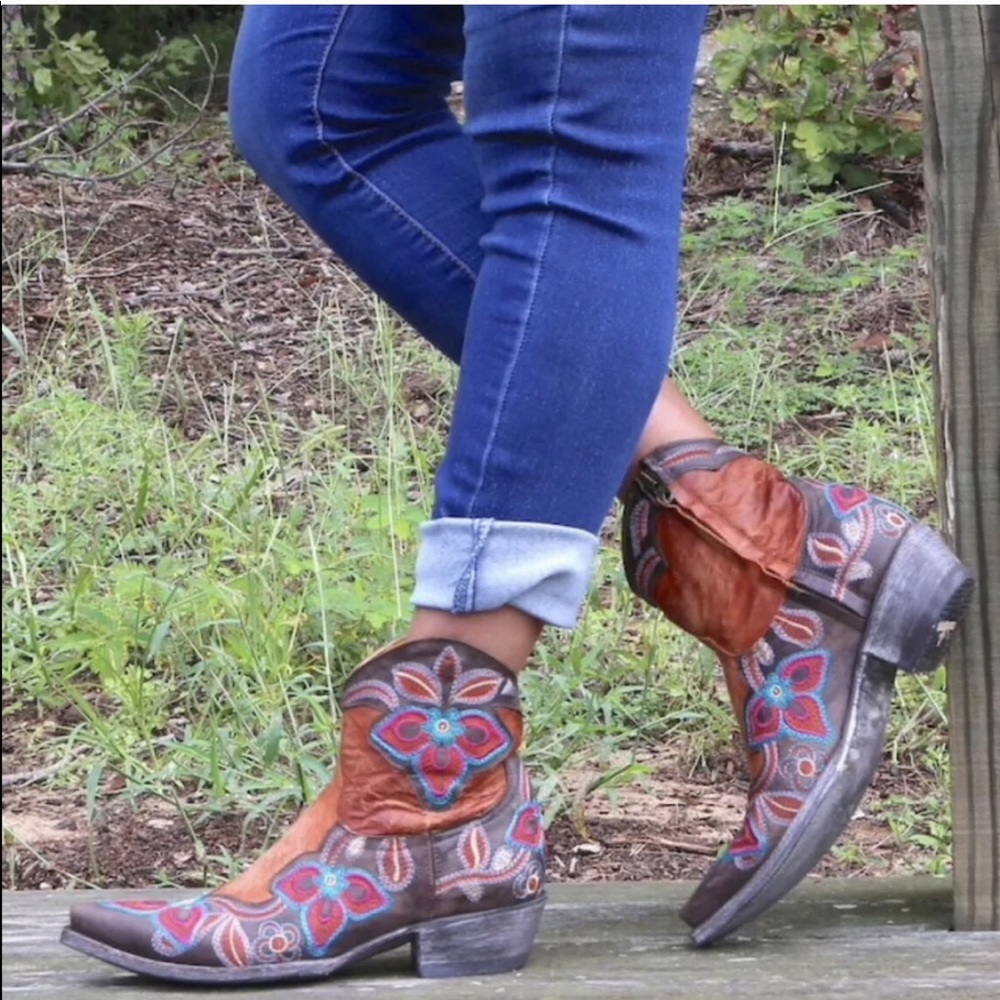 OLD GRINGO\Marrione Zipper Leather Boots